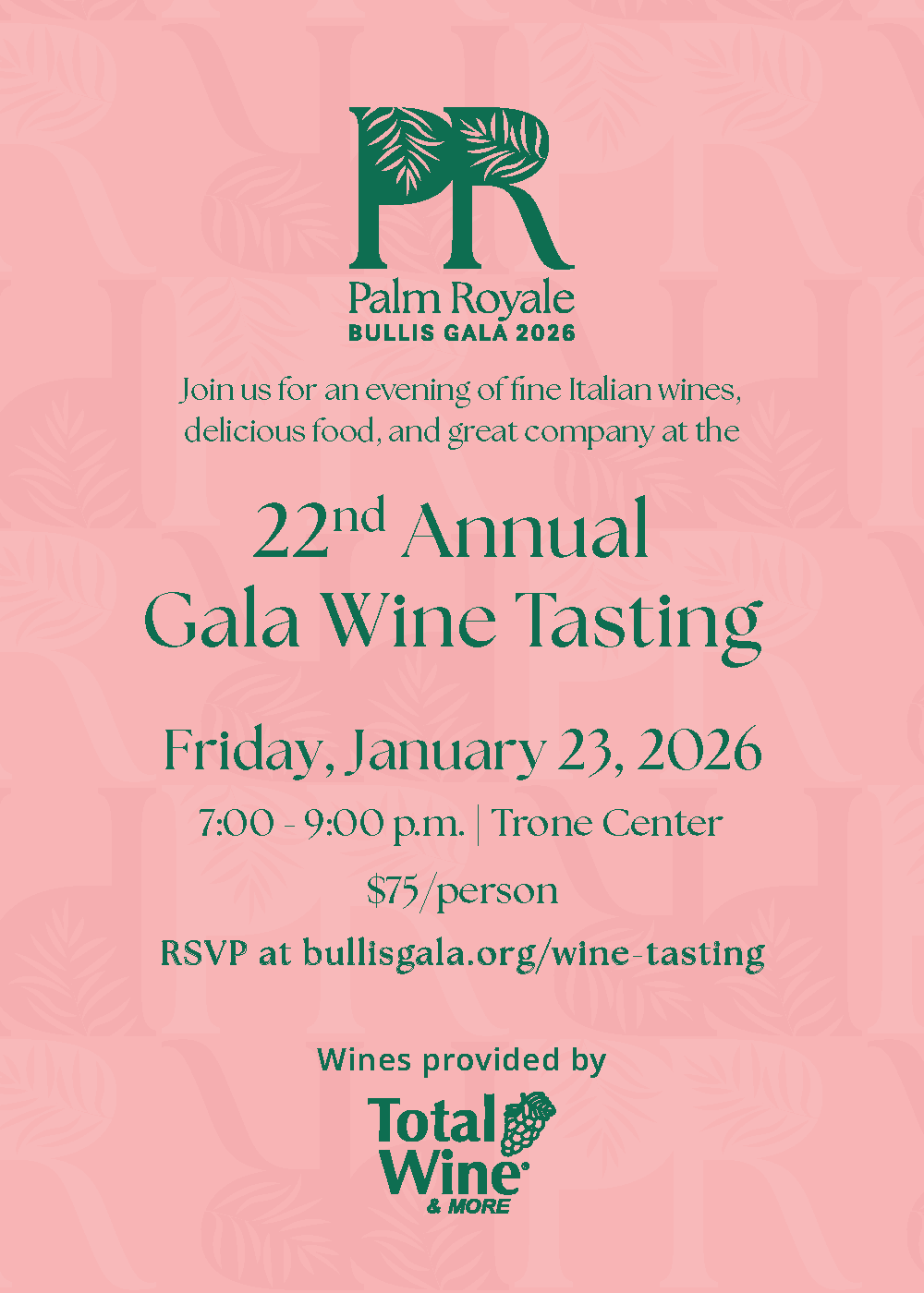 Bullis Gala Wine Tasting